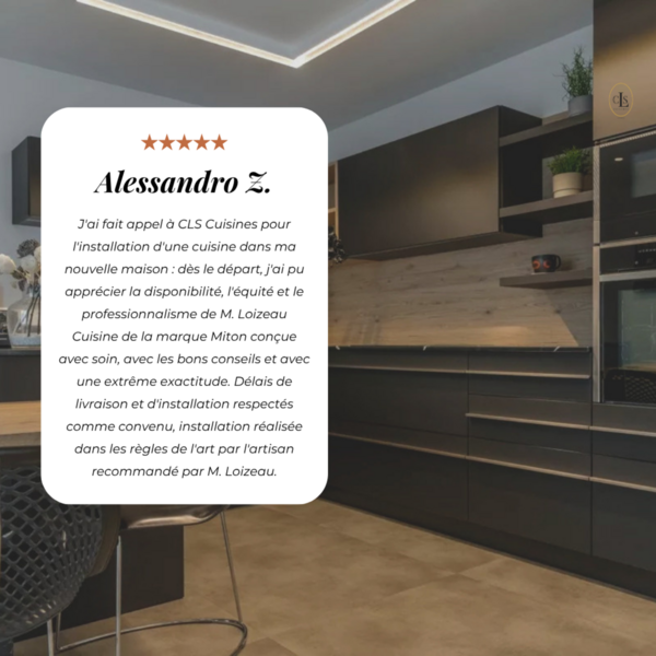 Pour une cuisine pensée avec précision