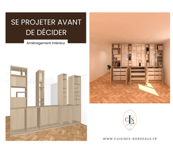 Simulation 3D pour votre aménagement intérieur à Bordeaux