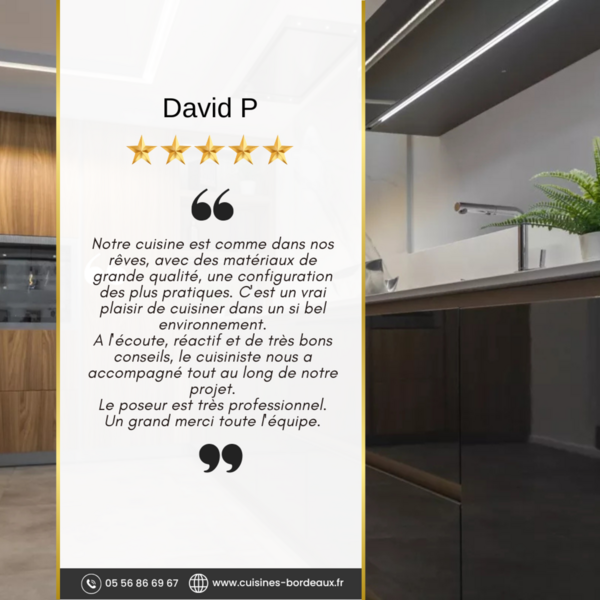 Pour une cuisine sur mesure
